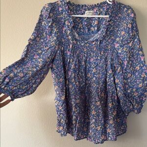 Wonderly Multicolor Floral Blouse